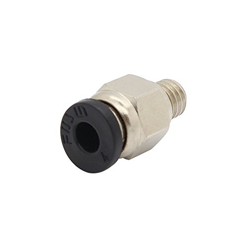 Anycubic 5PCS PC4-M6 Pneumatic Gerade Verschraubung für 4mm Schlauchaußendurchmesser M6 6mm Reprap 3D-Drucker - 2