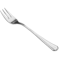 Abert America Tenedor para pescado, acero inoxidable, Gris