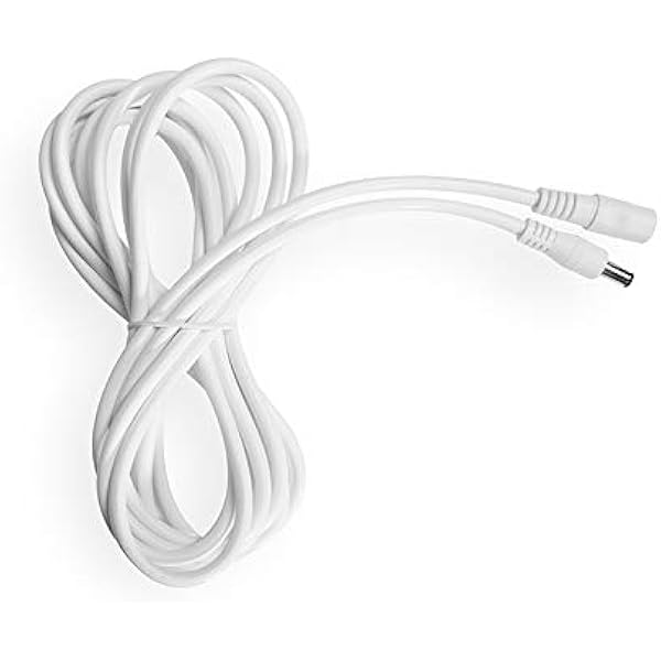 Hikam Hikam A7 Dc Verlangerungskabel 5 5 Mm X 2 1 Mm 3m Standard Dc Stecker Hohlstecker Amazon De Baumarkt