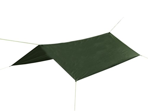 BE-X SilNylon Universal Tarp -Wilderness-, 200x250cm, RipStop Nylon, beschichtet - olive