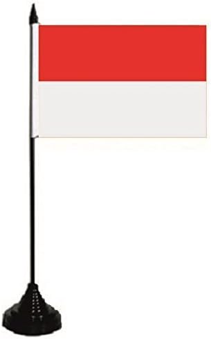U24 Desk Flag Indonesia Flag Table Flag 4 x 6 "