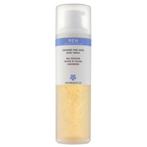 Bath by REN Clean Skincare Seaweed and Sage Body Wash 200ml