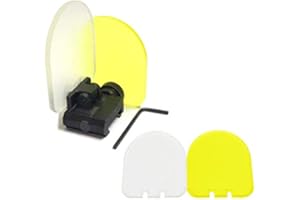 QMFIVE Lentille tactique pour téléviseur, protection d'écran de tir pour airsoft, chasse - 20 mm - Support QD pour lunette de visée à point rouge (objectif 4 CS)