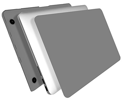 MyGadget MacBook Pro Retina 13 Zoll *Gummi* Case – Model Ende ´12 – Mitte ´16 (A1502 / A1425) Plastik Mac Hülle Schutzhülle Hartschale Cover (Grau) - 2