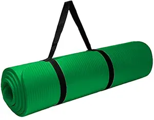 VEDIK Yoga Mat Anti Tear Anti Slip for Women and Men with Carrying Strap Extra Thick & Large Excercise Mat for Workout Yoga Fitness Anti Tear Anti Slip(Qnty-1 Pcs)
