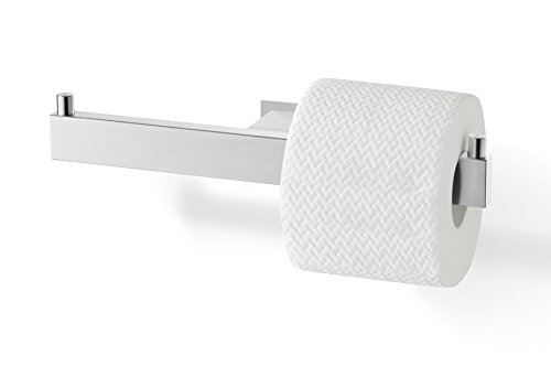 ZACK 40370 Linea Doppel-Toilettenpapierhalter, Edelstahl matt - 2