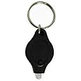 MACHSWON Mini Keychain Torches Flashlight UV Money Checker Key-Chain LED Money Detector Light Key Ring Light Torch Black