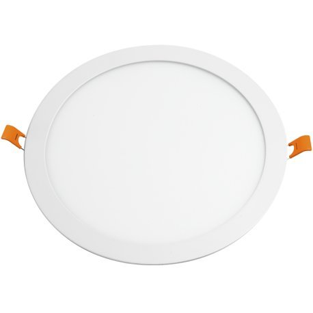 Alverlamp DL30PL60 - Downlight LED 30W, 6000K, empotrable redondo blanco, chip Led Osram