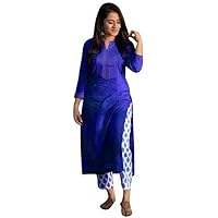 Latest Women's Rayon Kurti with Palazzo Pant Kurti Palazzo Set for Girls || Women's Rayon Kurti With Palazzo Pant Set…