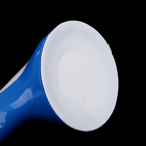 MagiDeal Griffstange Duschgriff Badewannengriff Saugnapfgriff Wannengriff Sauggriff Haltegriff mit Saugnäpfen – Blau - 3