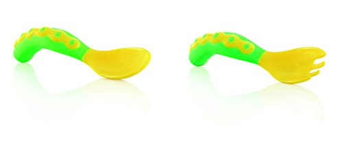 Nûby 5253 Esslernbesteck ‚Starter‘ / Grösse 1, ab 9 Monate, Farbe nicht frei wählbar - 6