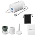 Produktbild Floridivy Portable USB-Elektro-Mini-Luftpumpe für aufblasbares Spielzeug Camping Luftbetten Luftmatratze Pumpe