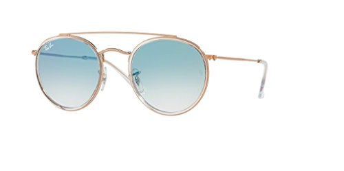 Ray-Ban RB3647N Round Double Bridge Sunglasses