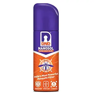 DND Nanosol Flying Insect Killer | Mosquito Repellent Aerosol Spray | Instant Kill Action | 12 hrs Protection | 60ml