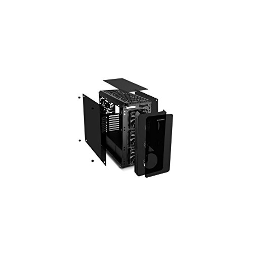 NOX Hummer TGX Torre Negro Carcasa de Ordenador - Caja de Ordenador  Torre  PC  SPCC  Vidrio Templado  ATX EATX ITX Mini-ATX  Negro  Juego 