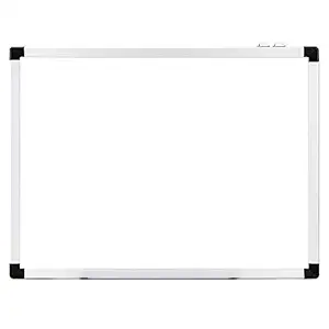 Venus Non-Magnetic Hanging Whiteboard, Double Sided Board for Kids, Back chawk Board, Lightweight Aluminium Frame Classic Channel (2 * 3 Feet)