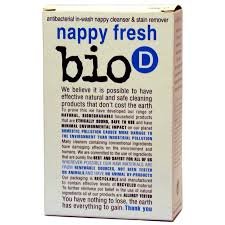 THREE PACKS of Bio-D Nappy Fresh 500g
