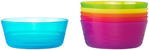 KALAS Plastic Bowls Multicolour Pack of Six
