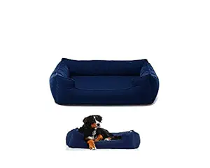 Gorgeous Quilted Reversible Ultra Soft Dual Sofa-Style Dog Bed -Small
