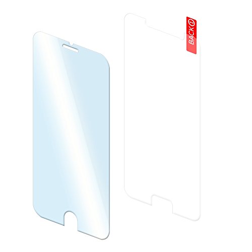 NAUC® Tempered Glass für Apple iPhone 6s und 6 Handy Smartphone 10x Panzerglas Panzerfolie Display Glasfolie Schutzglas Schutzfolie Displayglas Screen Protector extrem kratzfest selbstklebend Echt Glas 9H Displayschutz Folie - 6