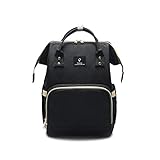 Material: El diseñador seleccionó cuidadosamente el paño Oxford de alta calidad, sin residuos químicos. Cremallera bidireccional de alta calidad, fácil de limpiar, duradera e impermeable. Tamaño:25 * 17 * 37CM (9.8 * 6.7 * 14.6 pulgadas).