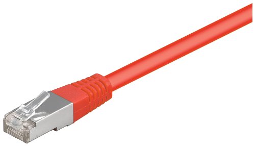 Goobay CAT5e SFTP Netzwerkkabel (2x RJ45, 5m) rot