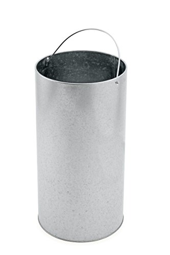 35 Liter Push Edelstahl Abfalleimer Mülleimer inkl. Inneneimer - 2