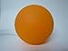 Produktbild Glas Kugel Tischleuchte Levina groß orange, für Energiespar Leuchtmittel Dekoleuchte