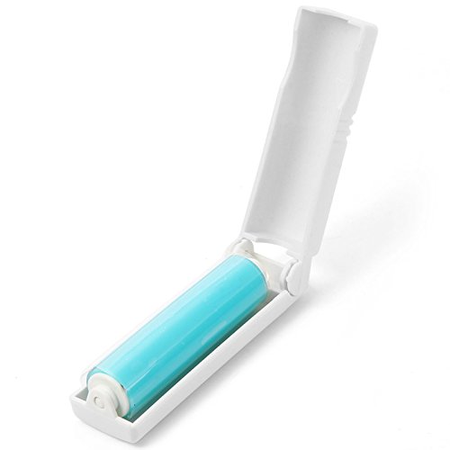 UEETEK-Middle-Lint-Roller-with-Foldable-Small-Pet-Dogs-Hair-Fluff-Remover-Sticky-Picker-Cleaner-Set-for-Clothes-Furniture-Car-Carpet-Blue
