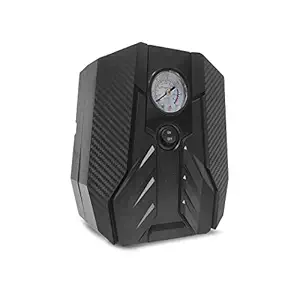 Enew Blockbuster (BBT-320) Air Compressor Tyre Inflator Portable Air Pump for Car Tires 12V DC Auto Tire Pump with Analog Pressure Gauge, can be Used to inflate The, Car Tyre, Balls, Bicycle Tyre