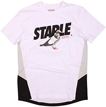 Staple Clothing Runner T-Shirt White, S