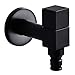 Produktbild SODIAL Wand Montage Wasch Maschine Wasserhahn Wasch Maschine Wasserhahn Wasserhahn Wasch Mopp Schwimmbad Wasserhahn Matt Schwarz, Wasch Maschine Wasserhahn