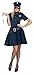 Produktbild Karneval-Klamotten Kostüm Sexy Polizistin Cop Damen-Kostüm Karneval Polizei Kleid + Gürtel inkl. Polizeimütze Größe 40/42