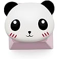 FKZ Cute Keycap 1 pc,Custom 3D Keycap,ESC Key OEM R4 Profile Keycap for Mechanical Keyboard,Cute Pink Animal Keycap (Pink Base, Panda)