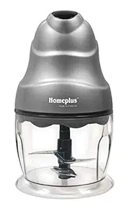 Home Plus 250W Double Blade Electric Vegetable Chopper , Silver