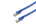 Produktbild Helos 148834 Ultra Flache Patchkabel U/FTP Cat 7 Slim, 5m blau