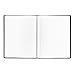 Price comparison product image Business Notebook w/Black Cover, College Rule, 9 1/4 x 7 1/4, 192 Sheets