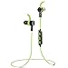 Produktbild Alitoo Bluetooth Kopfhörer In Ear, Wireless Ohrhörer Sport Headset Magnetisches Eingebautes Mikrophon, Stereo Noise Canacelling CVC 6.0 Earphone für Smartphone,iPod,Android,Tablets(Black&Green)