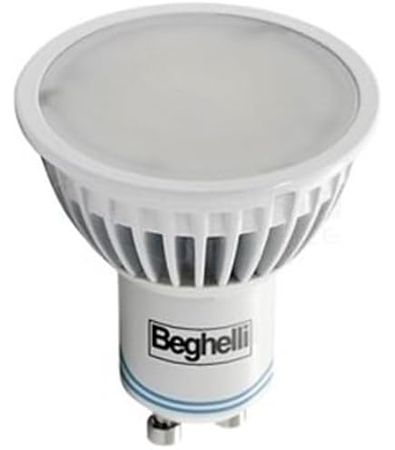 Faretto Gu10 Ecoled 30° Vetro Spot Glass 6w 1000 Lumen Gu10 3000k Beghelli 56172 Beg56172