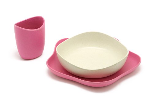 BecoThings Eco-Friendly BecoFeeding Set - Pink