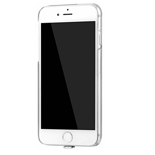 Wireless Charger for iPhone 6/6S, Hanende Qi Wireless Charger Kit for iPhone 6 / iPhone 6S Including Wireless Charging Receiver Case With Detachable Lightning Connector and K9 Wireless Charging Pad (Black_Silver)