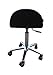 Hair Furniture Orfe Spin Styling Stylist Cutting Stool with a back support, dentist, tattooist, optician, reception, office stool