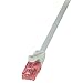 Produktbild LogiLink CQ2062U CAT6 U/UTP Patch Kabel PrimeLine AWG24 LSZH grau 3,00m