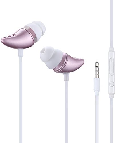Ipsdi E10 Ox Horn Shape Earphone Headphone With Microphone Professional Monitoring auriculares 3.5mm Plug Dj Earbuds for iPhone Xiaomi Mp3 ios Android Smartphone Table PC (Purple)
