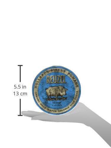 Reuzel Pomade Blue Strong Hold High Sheen – 340 G - 2