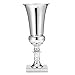 Produktbild Yongse 43cm Eisen-Luxus-Blumenvase Display Hochzeitstisch Mittelstück Home Party Dekor Silber