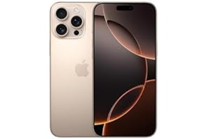 Apple iPhone 16 Pro Max, 256GB, Titanio color Desierto (Reacondicionado)