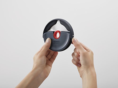 Joseph Joseph The Entertainer Pizza Rad und Kellnermesser Geschenk-Set, Edelstahl, mehrfarbig, 2-teilig - 5