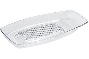 WESTOCK WE-STOCK Grattugia in plastica trasparente per mela, frutta e verdura