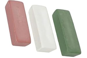 scottchen PRO Buffing Polishing Cutting Compounds Kit 35g each - Green Fine/White Medium/Purple Coarse - 3 Pack